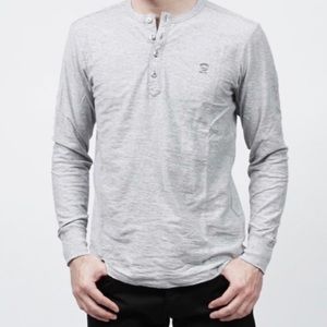 Diesel T-Niketas Henley Long Sleeve Tee